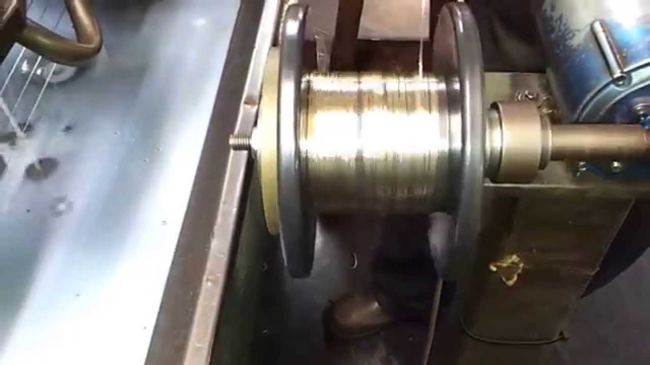 Sterling Silver wire being drawn/reduced from a square to round part 2