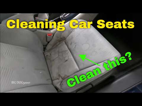 How to Clean a Car Seat