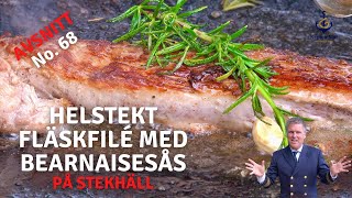 No. 68 - Fläskfilé med bearnaisesås på stekhäll - Kapten Mat