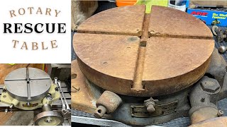 Disassembly, Restoration and Setting backlash on Troyke Rotary Table. BH-12 and BH-9