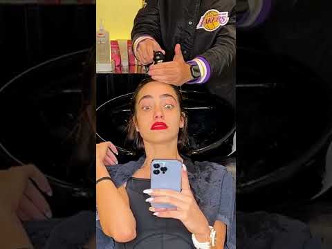 Wait for it!! Hair Salon END WRONG! ? Extra FUNNY!! #shorts