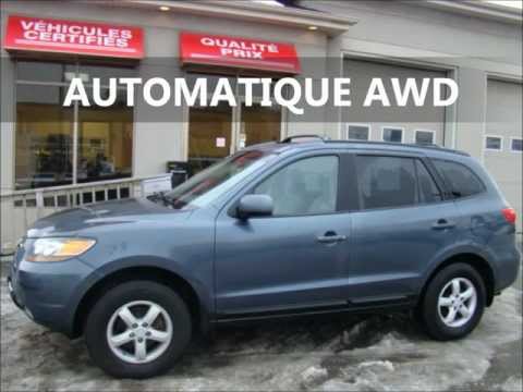 HYUNDAI SANTA FE GL 2007 7 PASSAGERS  VENDRE AUTO ...