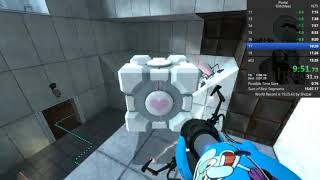 Portal Glitchless Speedrun in 15:23 (Former World Record)
