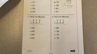 210309 2nd Grade Math Chapter 6 Practice Test