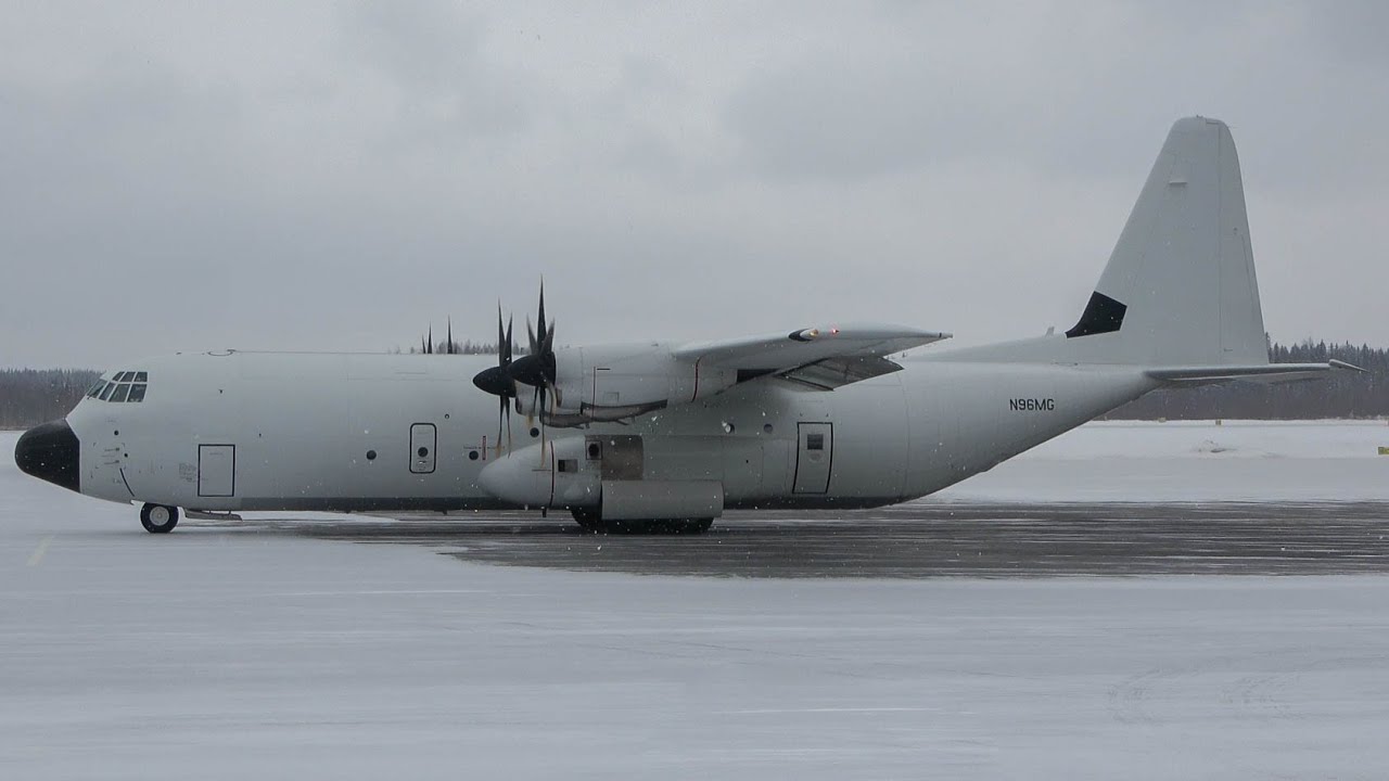Pallas Aviation LM-100J Super Hercules N96MG at Tampere-Pirkkala