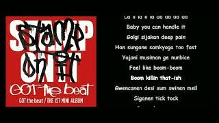 GOT the beat - Alter Ego easy lyrics