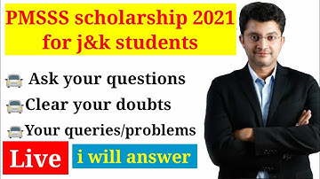 aicte pmsss scholarship 2021 merit list doubts pmsss cut off 2021 pmsss latest update pmsss update