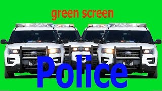 green screen  Police