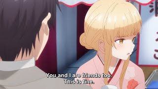 Mahiru Shiina is sad because Amane doesn&#39;t understand what she means Ep 5 Otonari no Tenshi-sama