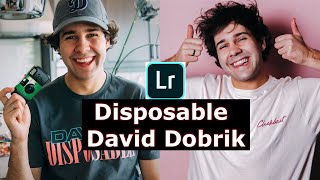 How To Edit Photos | David Dobrik Disposable Camera Preset | Free Lightroom Mobile Preset | Adobe screenshot 5