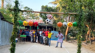 ফুটবল গাছের আজব খেলা। গ্রামের সবাই রাসেল ভাইয়ের গাছপাকা ফুটবল জিতে নিলো। Tree of Football