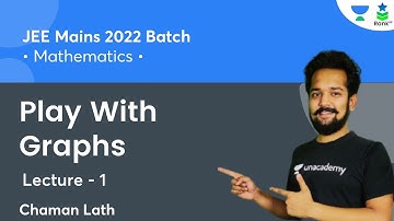 Play With Graphs | L1 | JEE Mains 2022 Batch | Rank Up | Chaman Lath