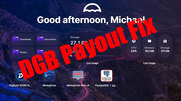 Digibyte Solo Mining on Umbrel Payout Fix