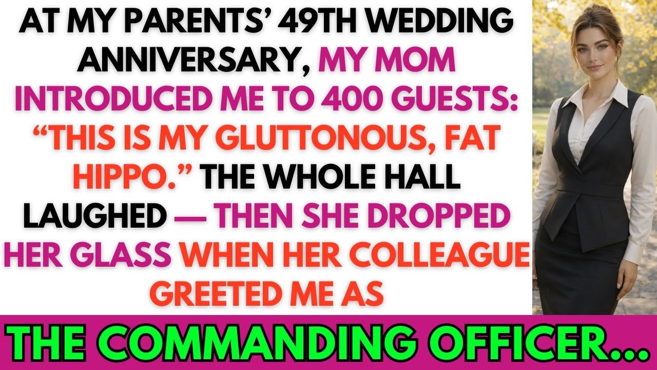 My Mom Mocked My Looks At Her Anniversary—Then Dropped Her Wine When Her Colleagues Saluted Me...