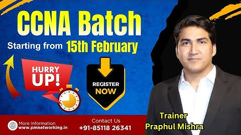 Leer CCNA 200-301 in slechts 45 dagen | Schrijf je in voor Fresh CCNA l live Batch #ccna