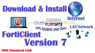 How to Download and Install FortiClient Version 7 with Download Link - Youtube image