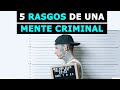 5 Rasgos QUE DEBES EVITAR de Una MENTE CRIMINAL  Sorprendente!