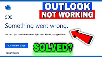 Microsoft Outlook Error 500 | Outlook Something Went Wrong Error 500 | Outlook Server Down Today