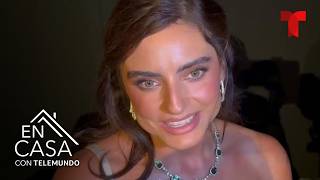 Aislinn Derbez cuenta cómo le fue de vacaciones con Ochmann | En Casa Con Telemundo