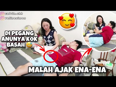 PRANK MIMPI BASAH DEPAN PACAR | MALAH LIATIN ANUNYA 😂