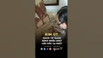 Người vẽ tranh bằng nhiều chất liệu độc, lạ nhất #kyluc #tintuc #kylucvietnam #hoihoa