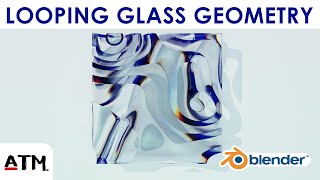 : Looping Abstract Glass Geometry Animation - Blender Tutorial