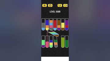 water sort puzzle level 5889