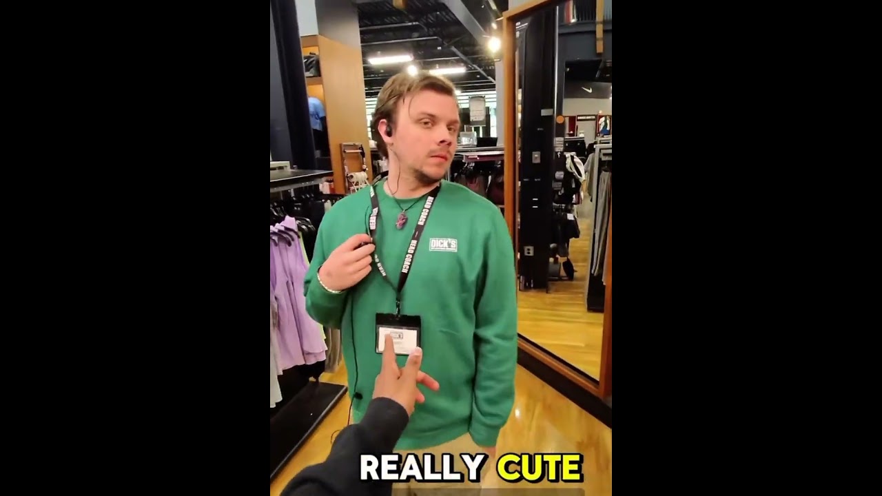 think bro got nervous 