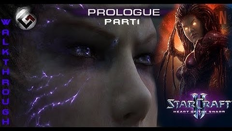 StarCraft 2 Heart Of The Swarm: Walkthrough - Prologue Lab Rat [Part1 HD] Hard Mode