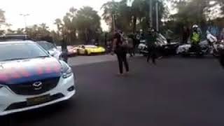 Iring iringan Lamborghini Club Indonesia (LCI) Bill Run V East Java