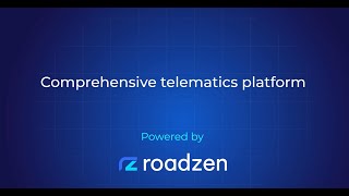 Comprehensive telematics platform - Powered by Roadzen