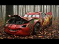 ASMR Lightning McQueen Restoration  Silent Car Rebuild from Abandoned to Perfect