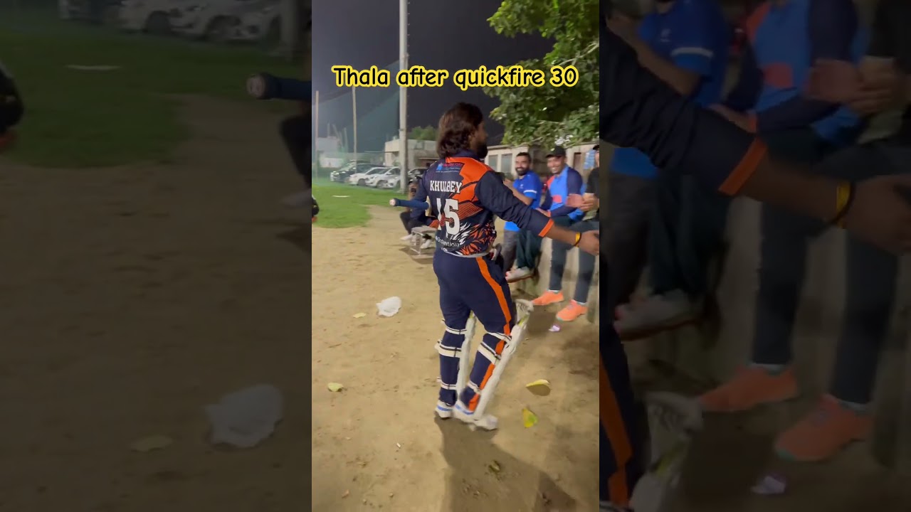 Thala with quick fire 30 