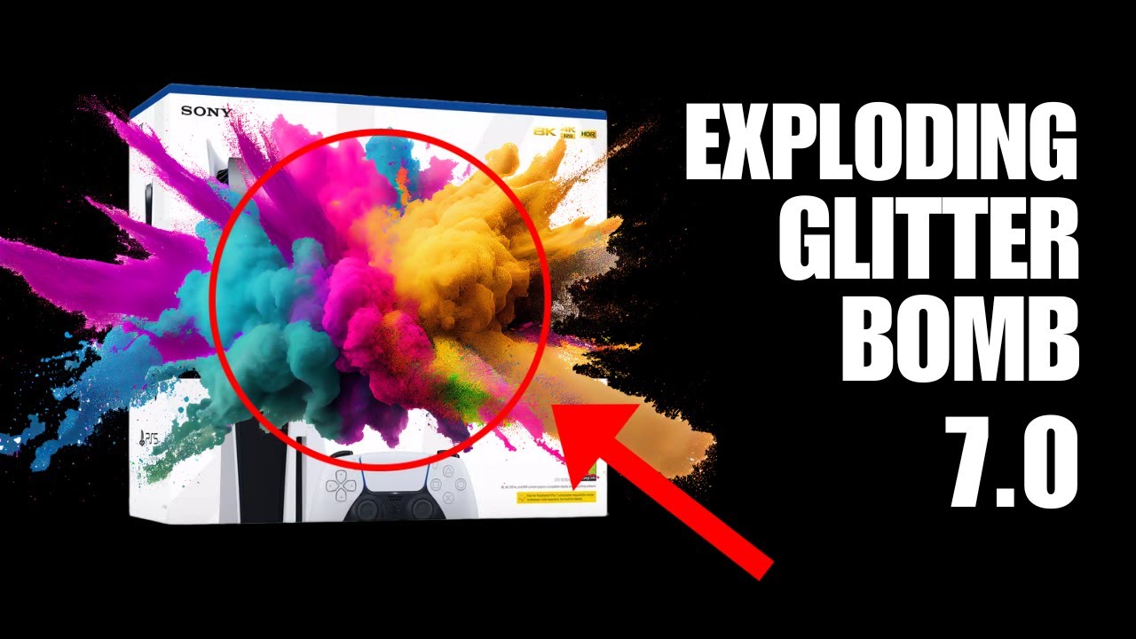 Glitterbomb 7.0 vs. Porch Pirates YouTube