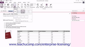 Microsoft Office OneNote 2013 Tutorial Formatting Pages 10.2 Employee Group Training