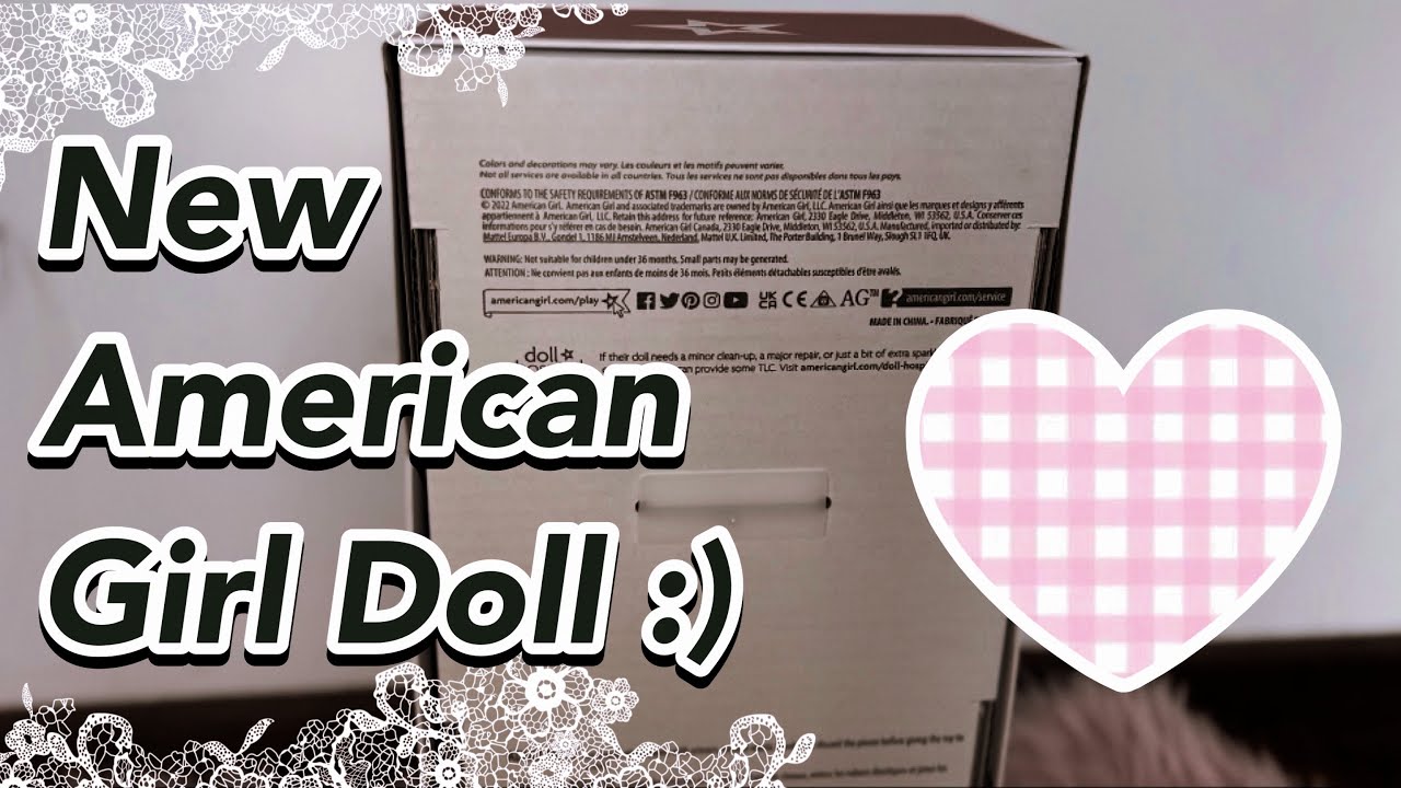 Unboxing a Brand New American Girl Doll!!!