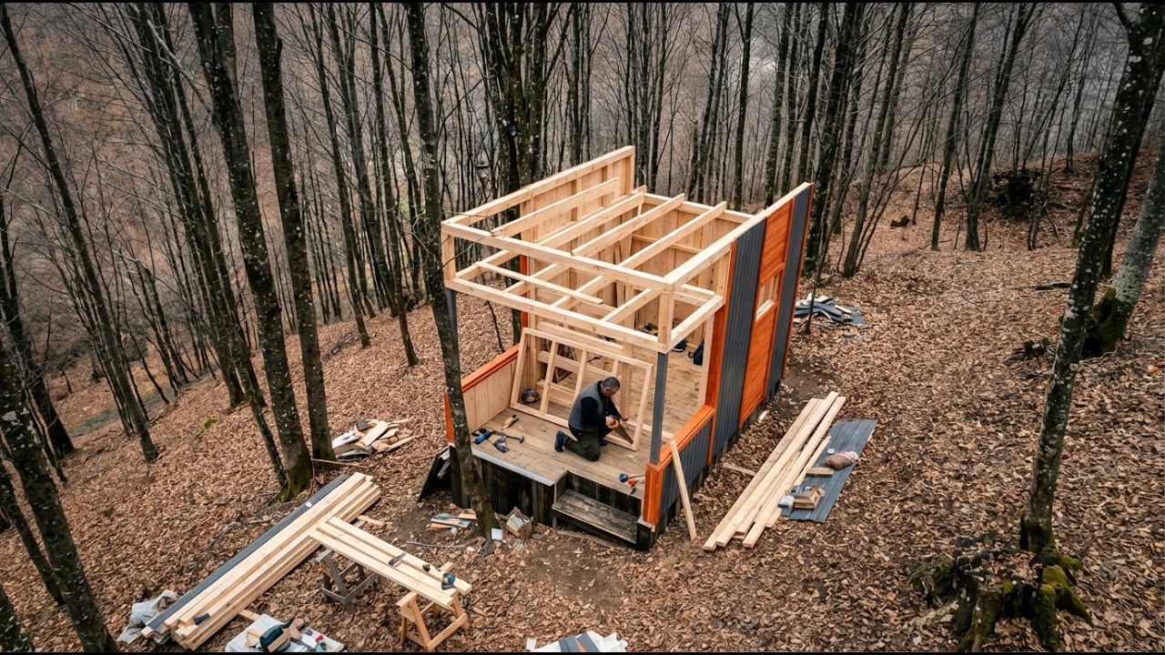 A Small Cabin Build That Proves Size Doesn’t Limit Comfort