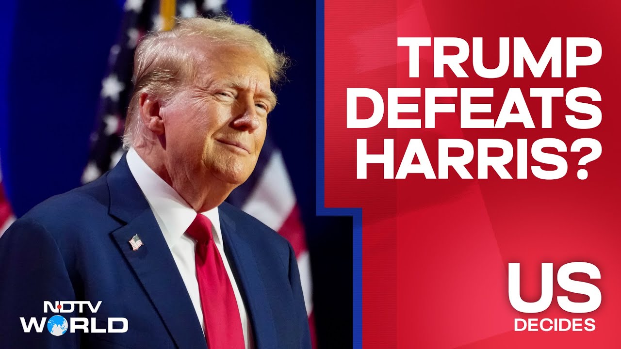 Trump vs Harris Live | Donald Trump Vs Kamala Harris | US Presidential ...