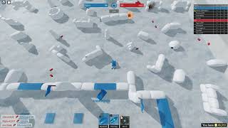Using piercing bullets! Tiny Tanks Roblox