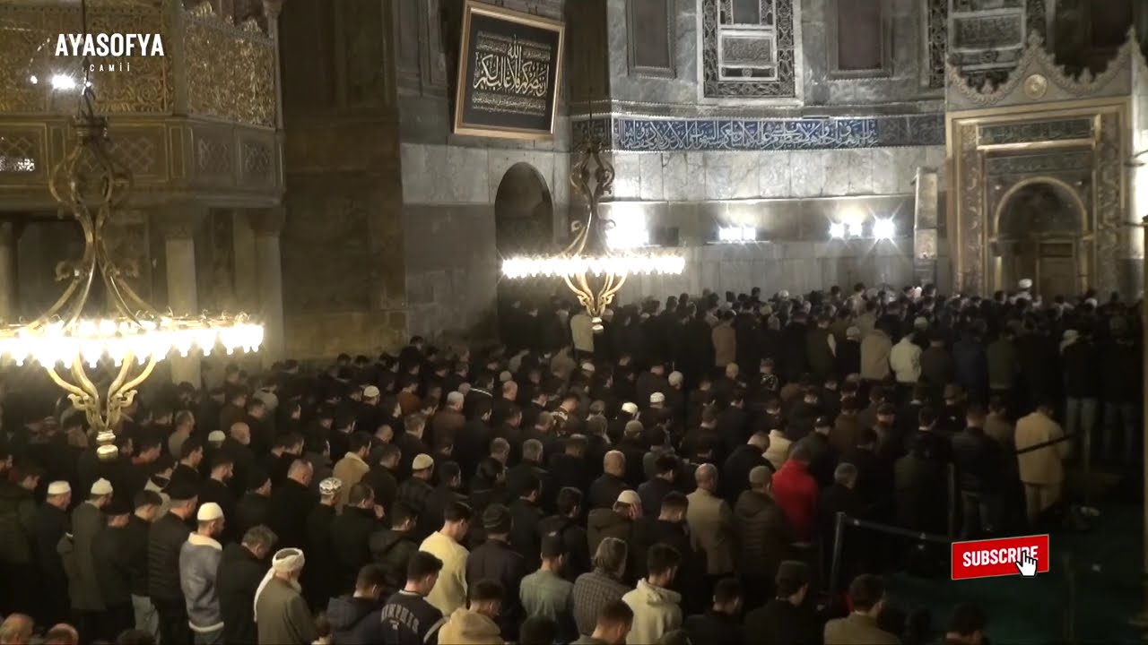 Ayasofya'da Enderun Teravihi | İmam Rıdvan Akbaş