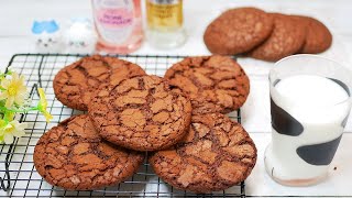 ひび割れクッキーを失敗なく作る方法(モイストクランブルクッキー) How to make cracked cookies without fail (Moist crumble cookies)