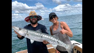 Charter Fishing with Smokin’ Hooks! Fishing for Cobia, Barracuda, Kingfish, Snappers in Naples, FL