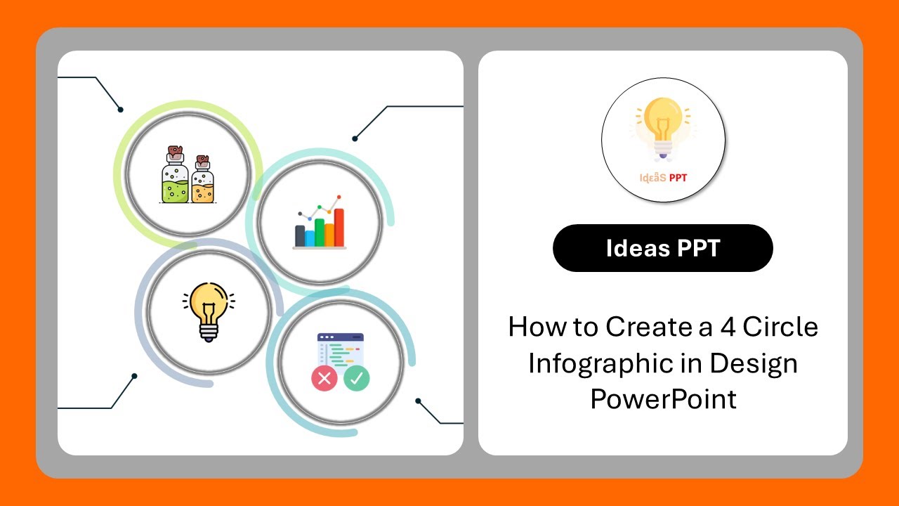 How to Create a 4 Circle Infographic in Design PowerPoint