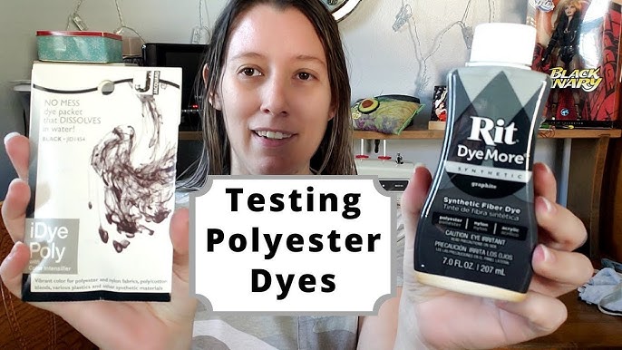 How to Dye Polyester Fabric, Tub Dye Technique