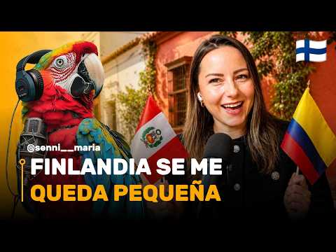 Por qué una FINLANDESA prefiere COLOMBIA y PERÚ | Le Copio Podcast #45