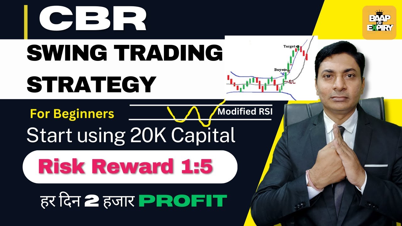 CBR Swing Trading Strategy | Best Swing Strategy for Beginner | Using ...