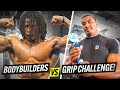 Bodybuilder vs Grip Challenge!