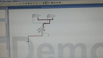 Simultaneously extend and retraction of hydraulic cylinder