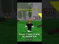 When you don't have a Friend to play with in 99 Nights in the Forest #robloxshorts #roblox #shorts