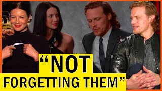 Sam Heughan & Caitriona Balfe Adorable Interviewers